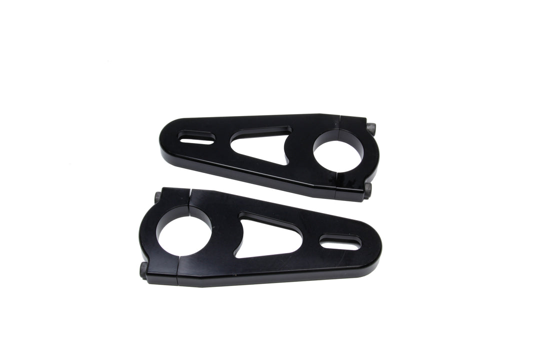 TRIPLE X RACE COMPONENTS Tail Tank Clamps For Sprintcar Black (TXRSC-CH-7250-BLK)
