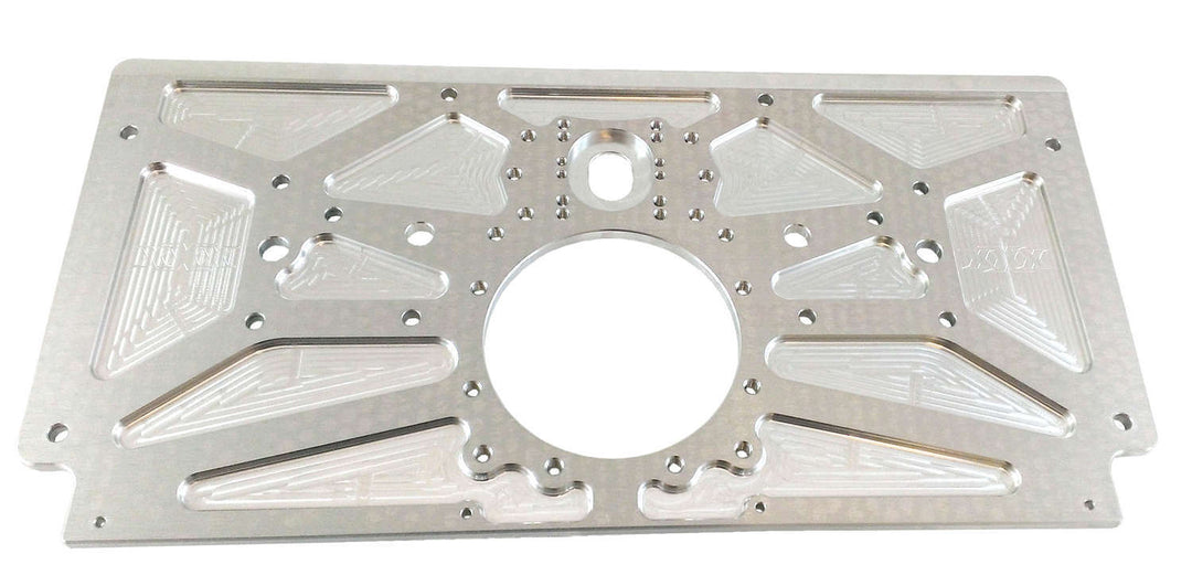 TRIPLE X RACE COMPONENTS Alum Rear Motor Plate Raised Rail Sprint Car (TXRSC-EG-0006)