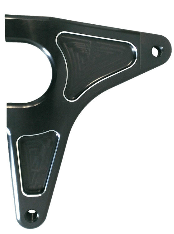 TRIPLE X RACE COMPONENTS Steering Arm Left Front Combo Black (TXRSC-FE-1001-BLK)