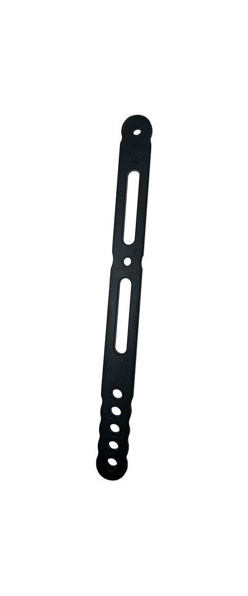 TRIPLE X RACE COMPONENTS Nose Wing Strap Mounts To Shock Tower Each (TXRSC-TW-0031BLK)