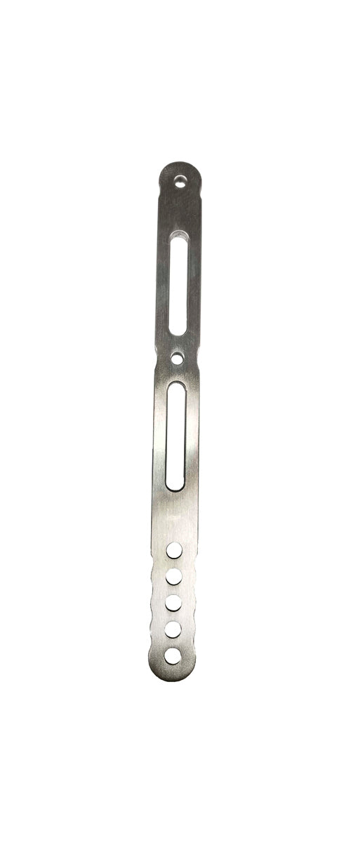 TRIPLE X RACE COMPONENTS Nose Wing Strap Mounts To Shock Tower Black Ea (TXRSC-TW-0031)