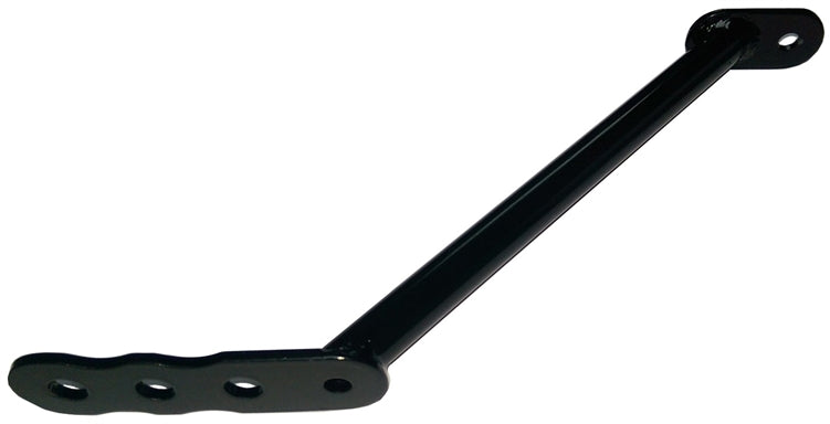 TRIPLE X RACE COMPONENTS Rear Nose Wing Strap Tubular Short Black Adj (TXRSC-TW-0044BLK)