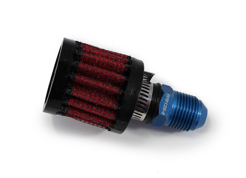 WEHRS MACHINE Breather Filter w/8an Fitting (WEHWM128-8)