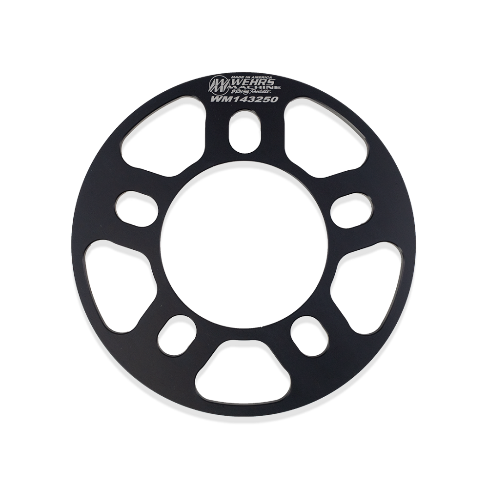 WEHRS MACHINE Wheel Spacer .250in Small 5 Aluminum (WEHWM143250)