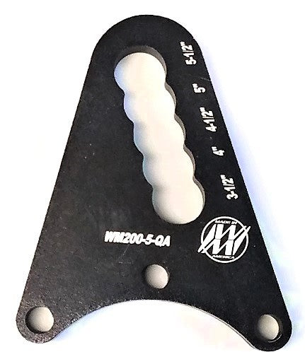 WEHRS MACHINE 1/2in STANDARD 4 BAR QA (WEHWM200-5-QA)