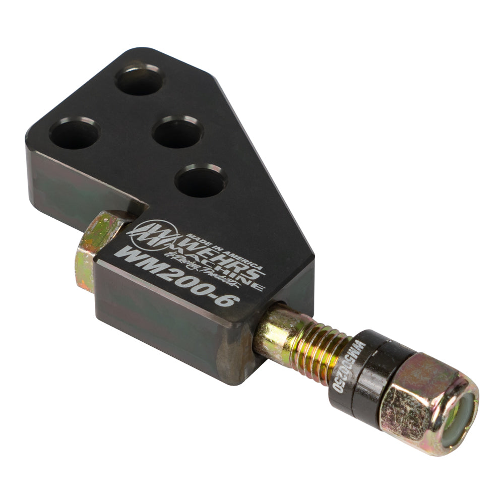 WEHRS MACHINE Shock Mnt Straight Steel (WEHWM200-6)