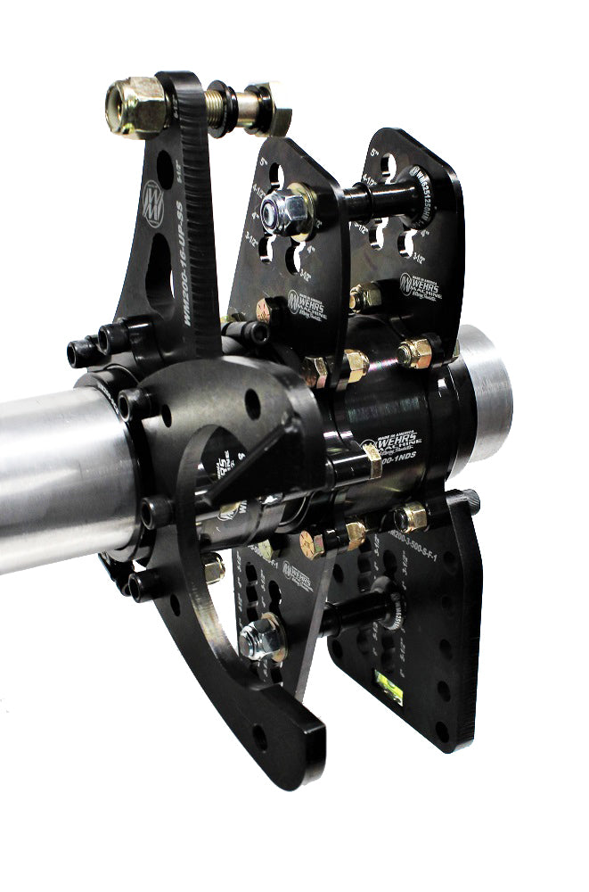 WEHRS MACHINE Birdcage Steel L/R DBL Shear w/Brake Combo Zero (WEHWM200CNDS-0)