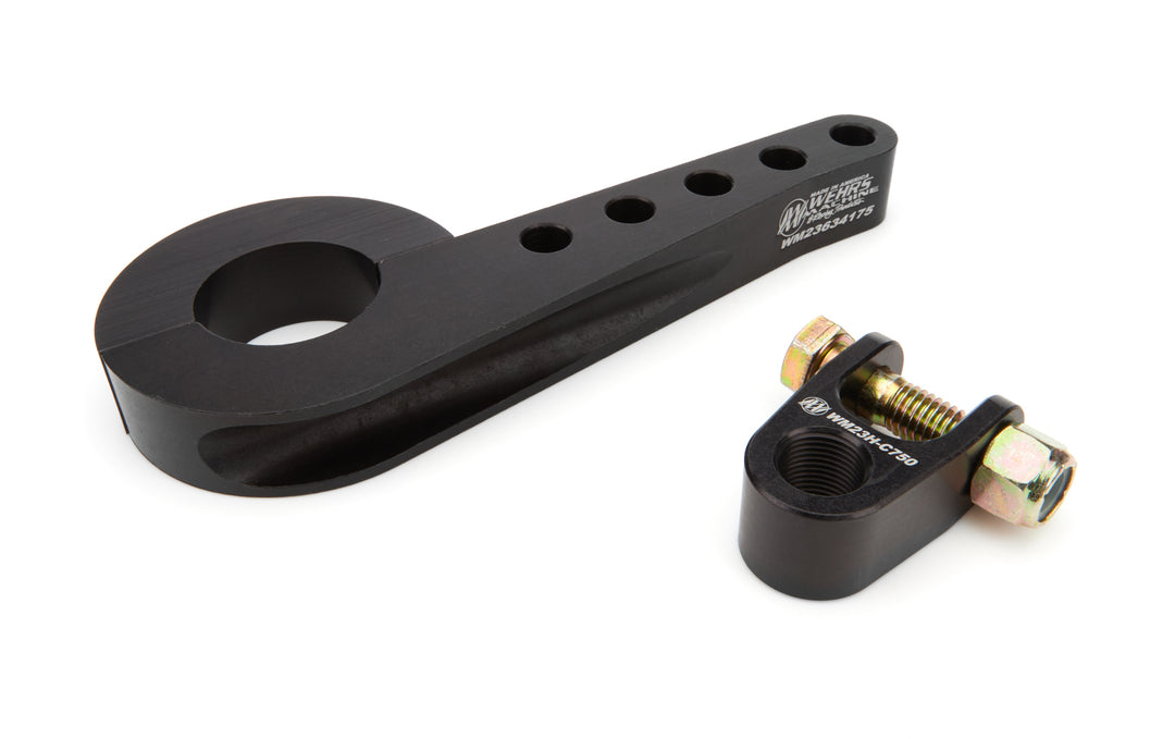 WEHRS MACHINE Steering Mount Clamp-On 1-3/4in Bar 6-3/4in Long (WEHWM23634175C750)