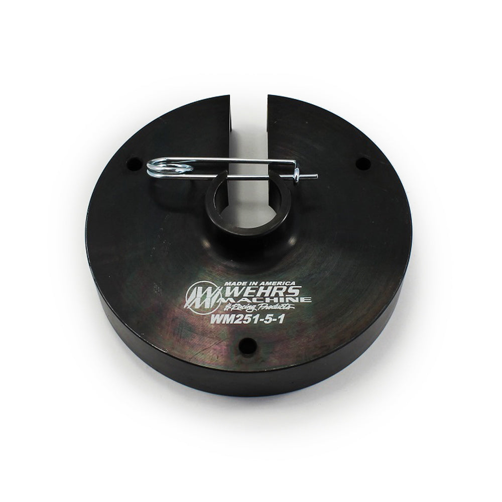 WEHRS MACHINE Spring Cup Slider 5in OD Alignment Removable Side (WEHWM251-5-1)