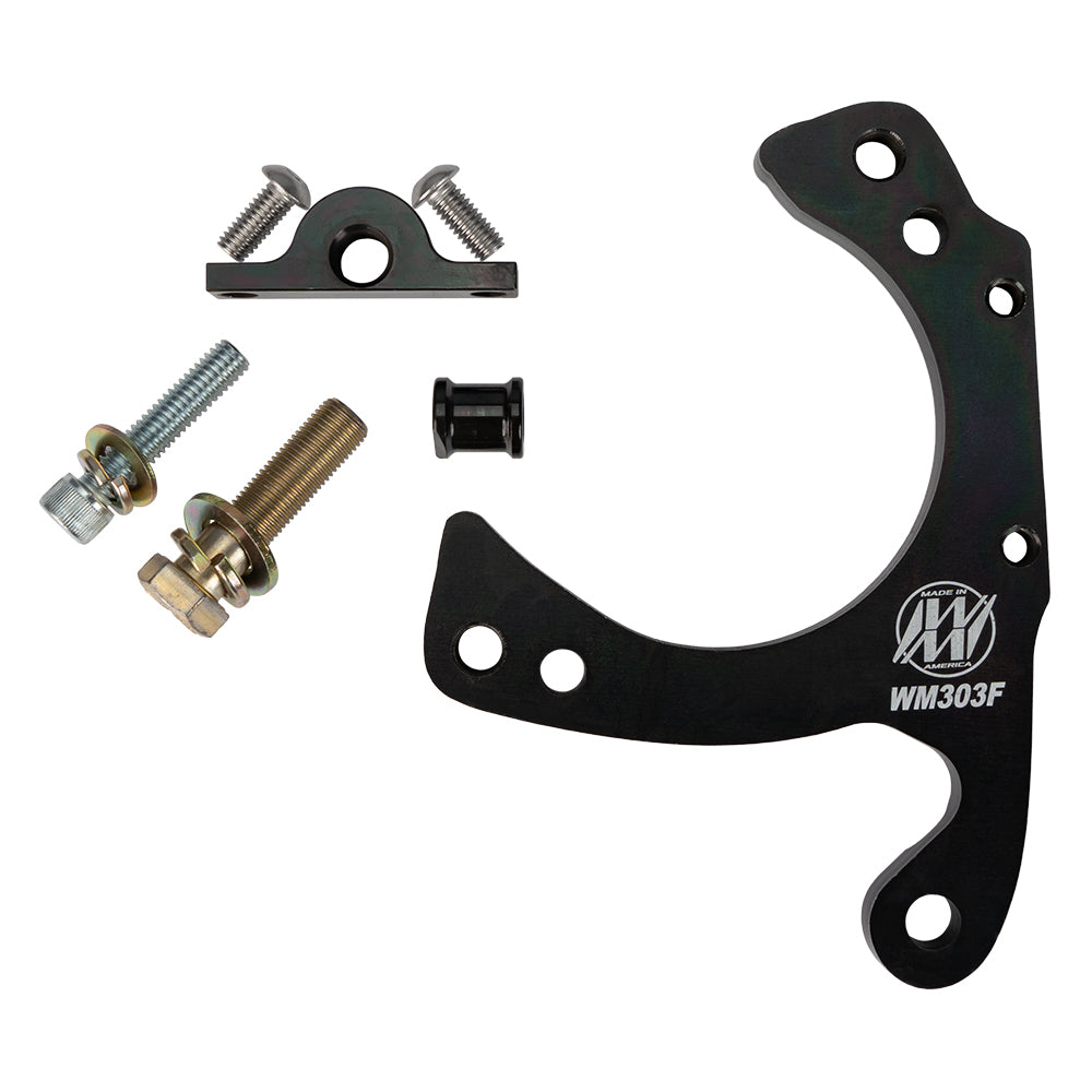 WEHRS MACHINE Caliper Bracket Metric Front Mustang II /Pinto (WEHWM303F)
