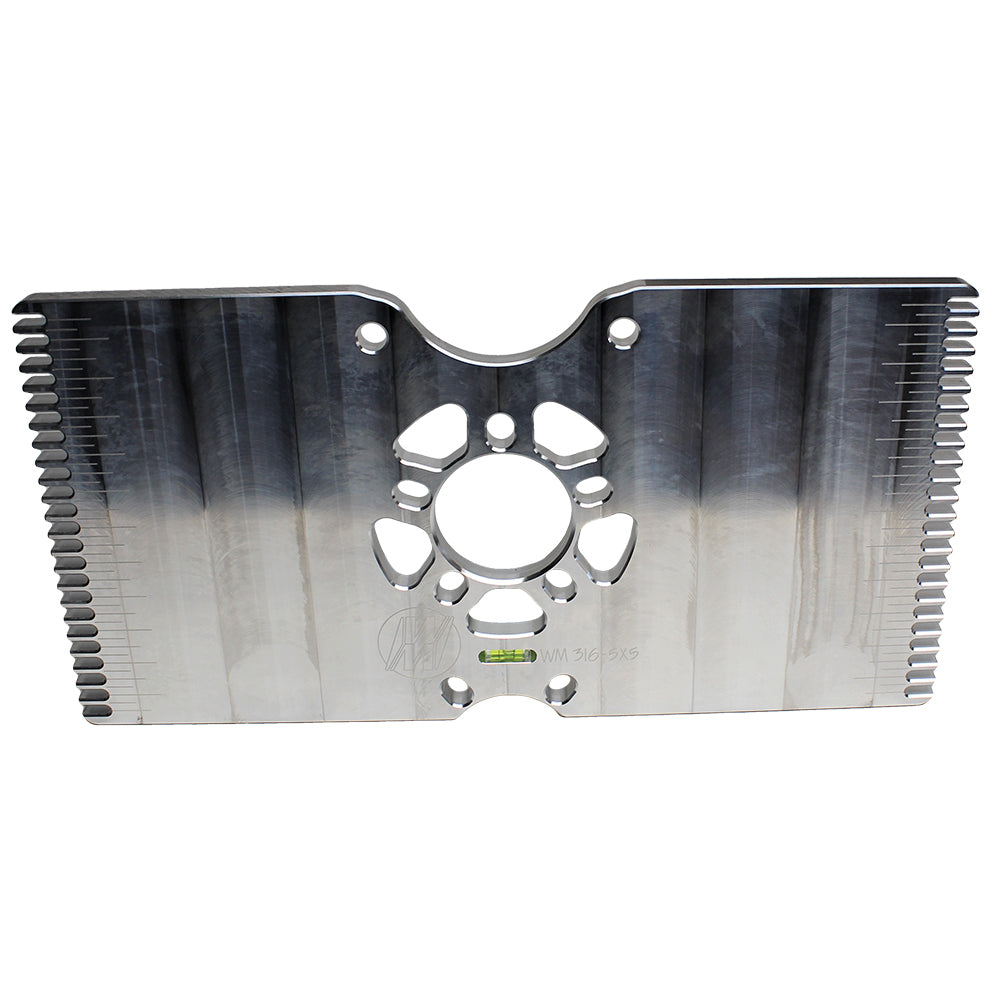 WEHRS MACHINE Plate Bump Steer / Tow 5in x 5in (WEHWM316-5X5)
