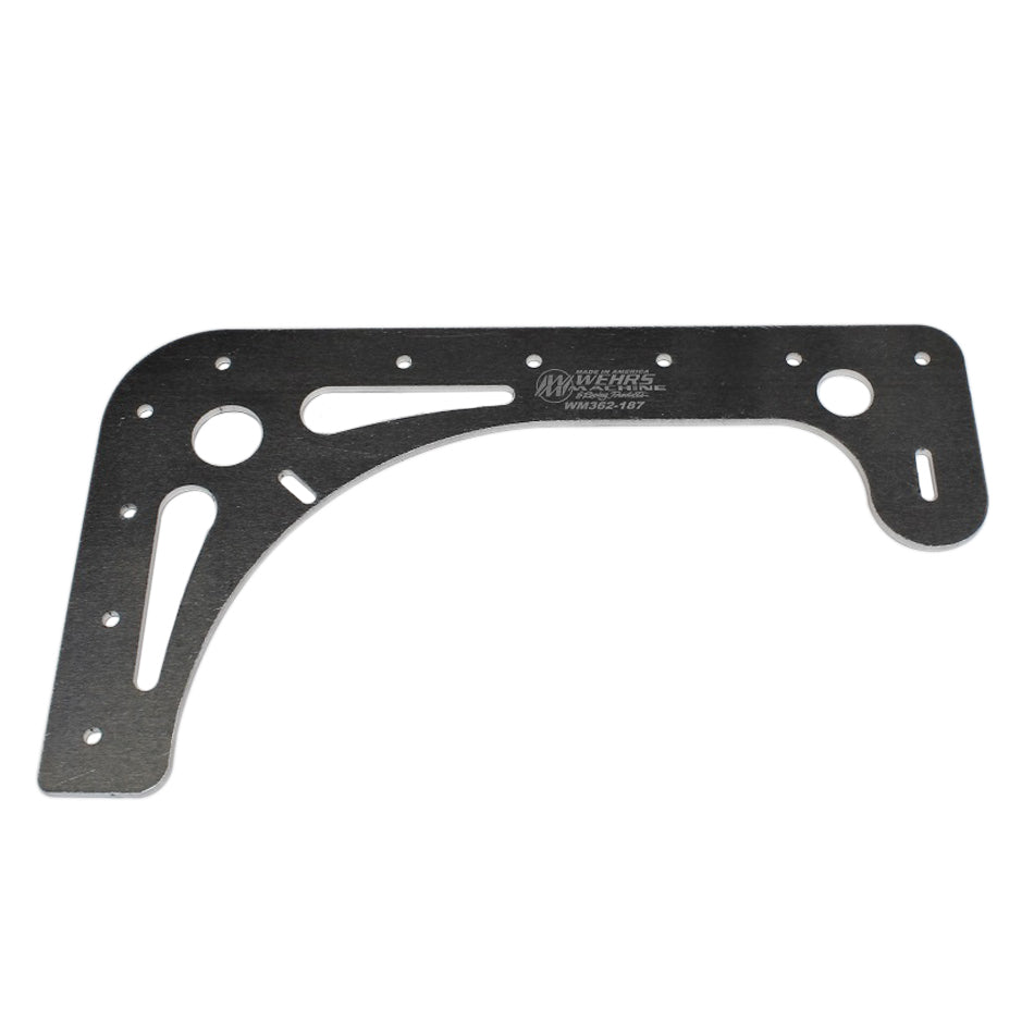 WEHRS MACHINE Nose Support Modified Corner 3/16in Alum (WEHWM362-187)